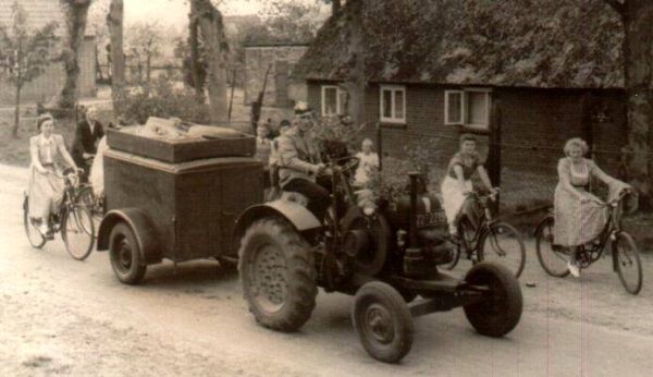 Trecker/Anhänger Westerbev.1952