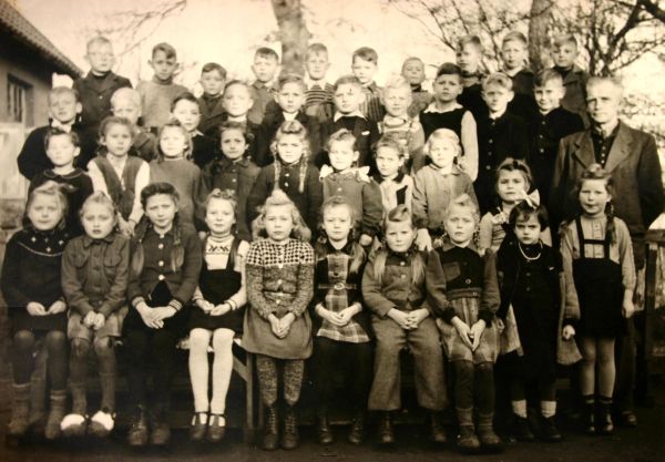 schulklasse um 1950
