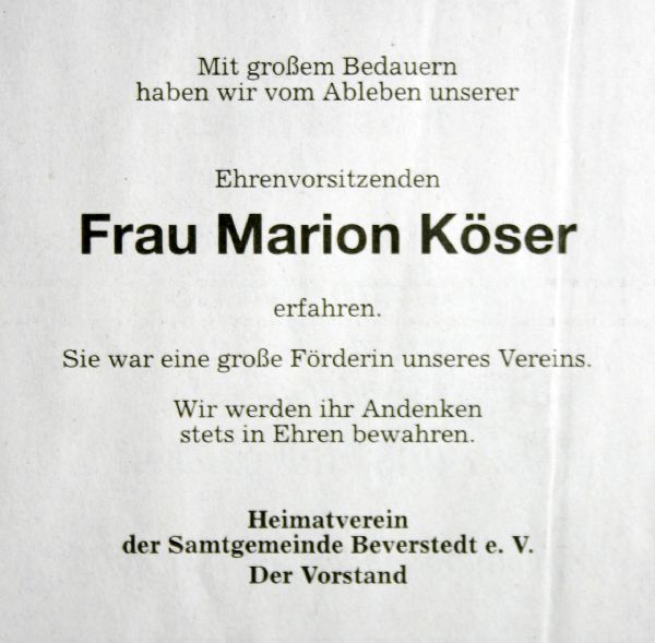 anzeige heimatverein