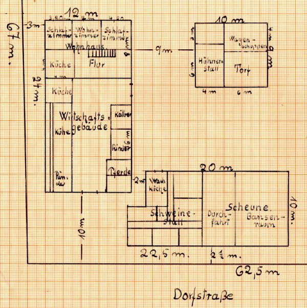 Plan des Hauses